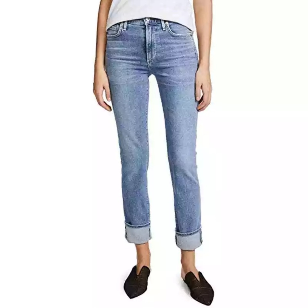 Citizens of Humanity Cara High Rise Cigarette Ankle Firestone SCULPT Jeans 27